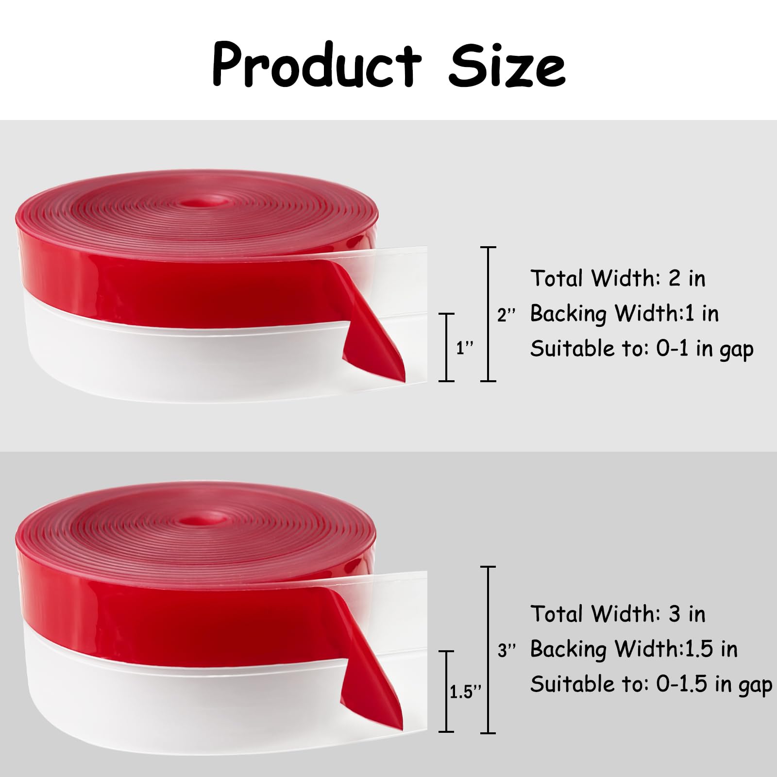 Silicone Weather Stripping (20 Foot)