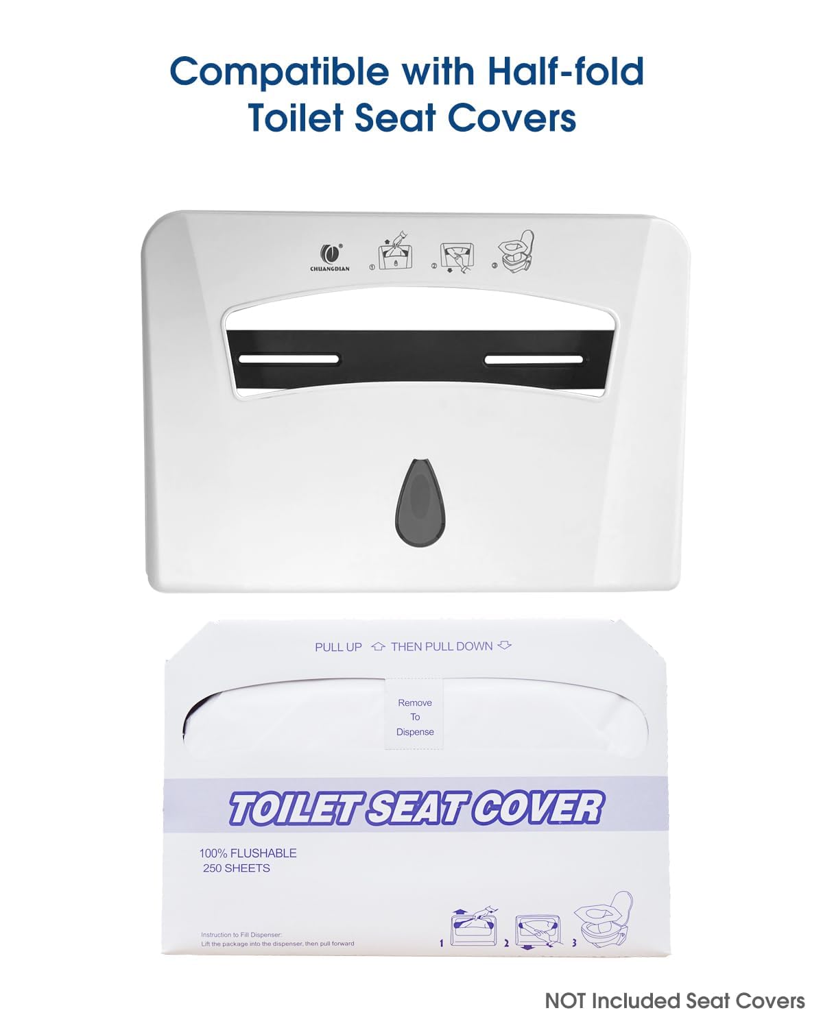 Toilet Seat Cover Dispenser (2 Count)
