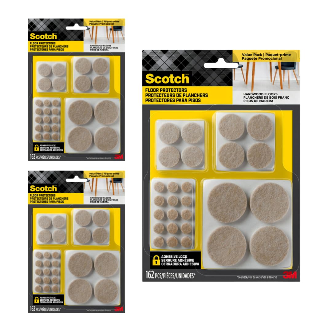 Felt Pads Round (486 Count)