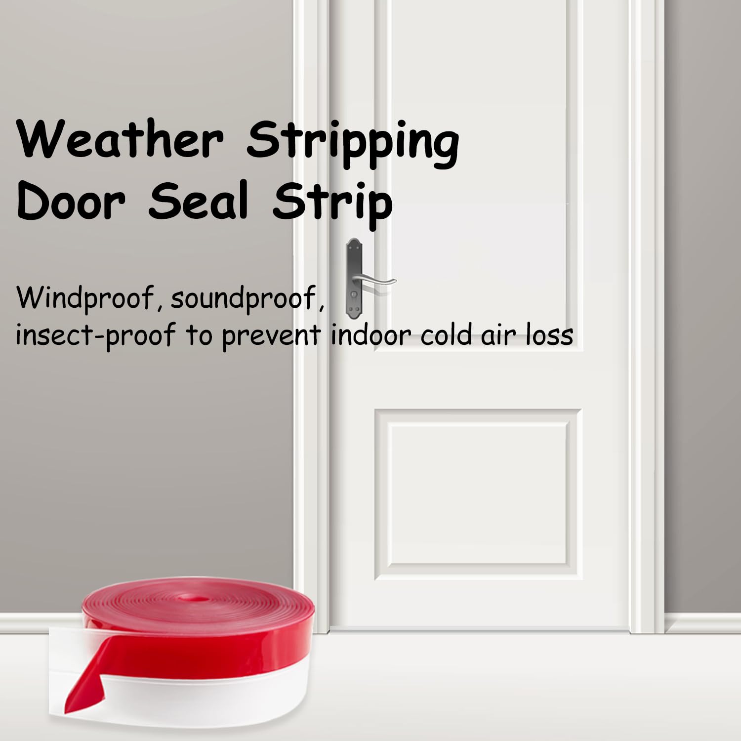 Silicone Weather Stripping (20 Foot)