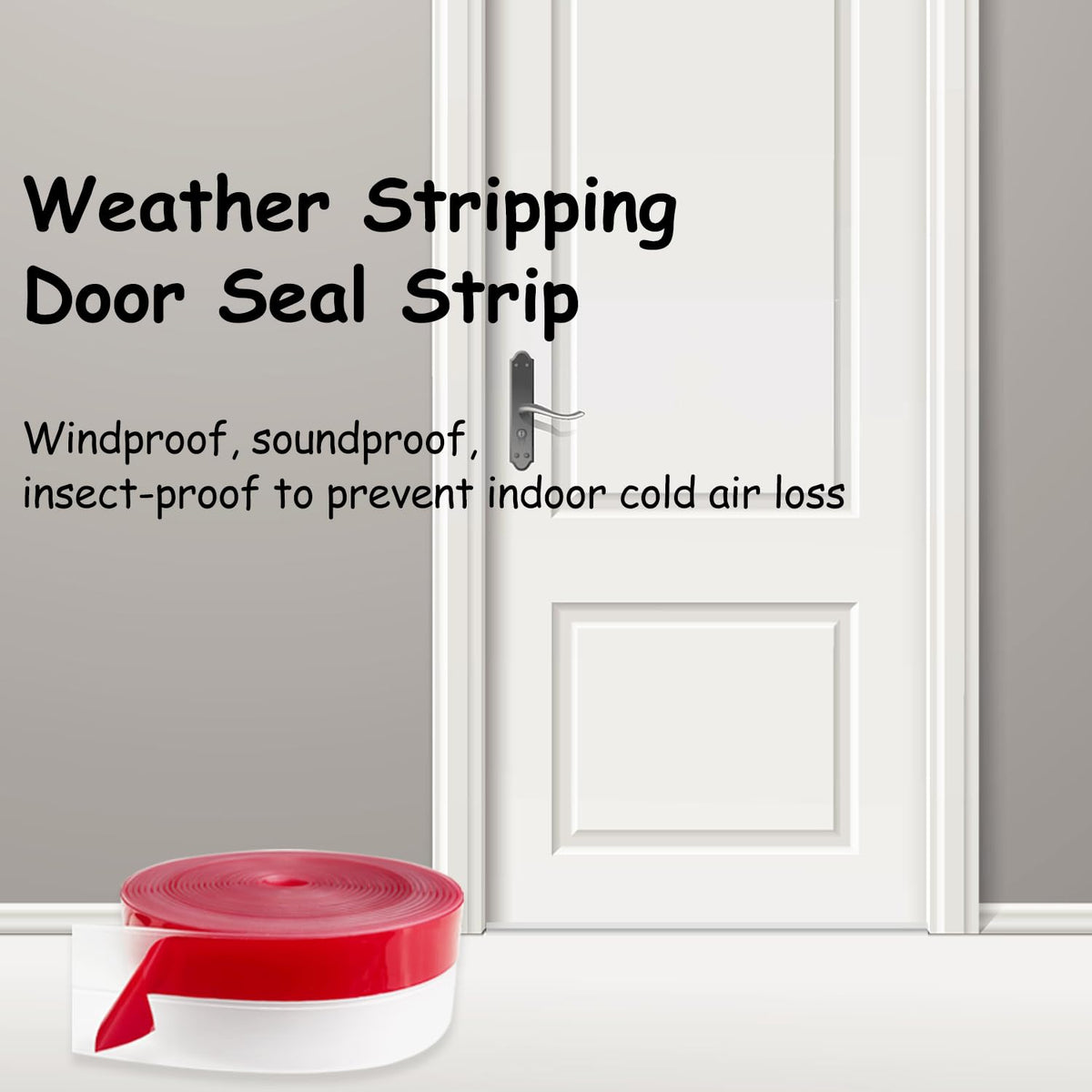 Silicone Weather Stripping (20 Foot)