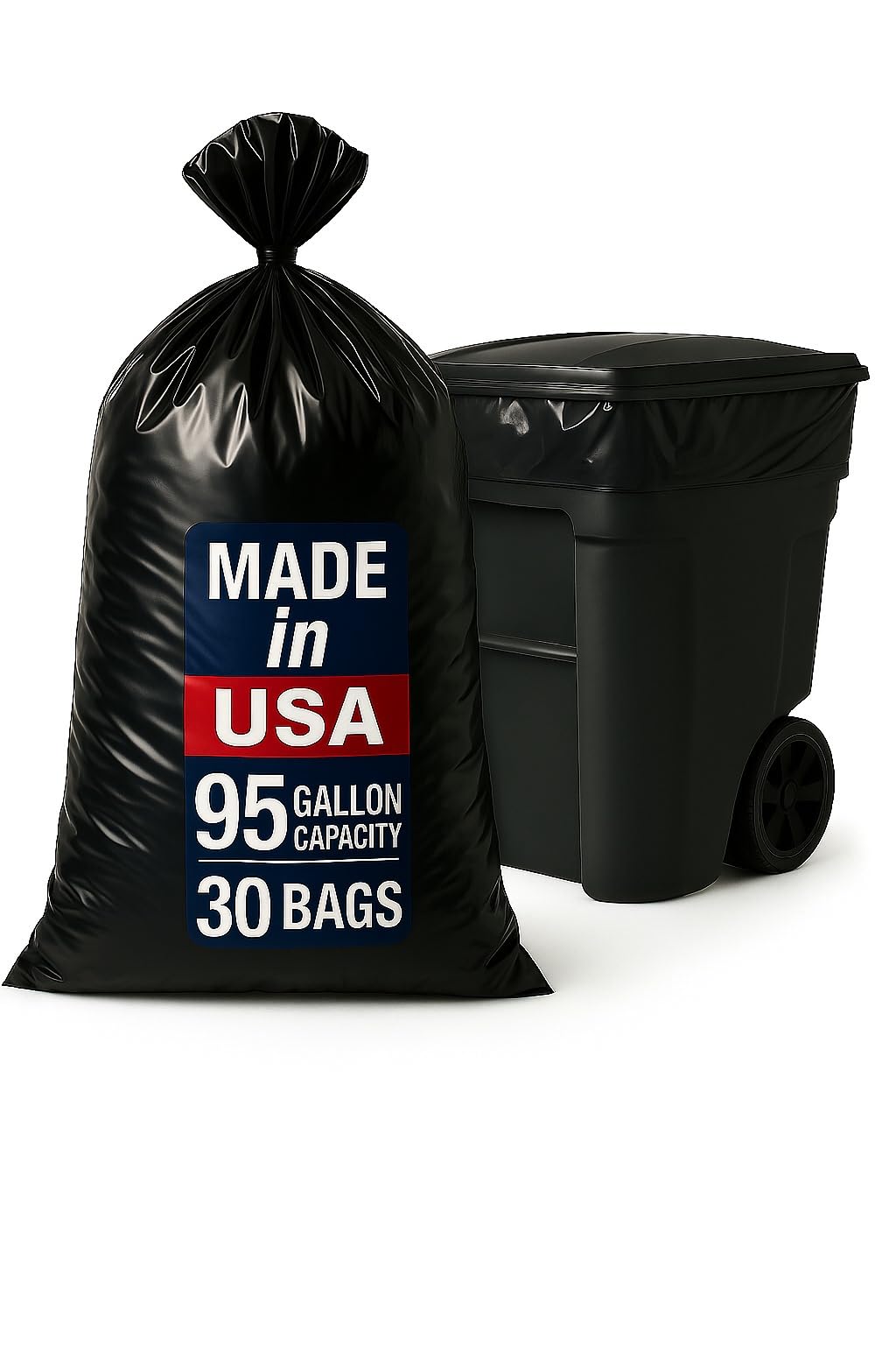 95 96 Gallon Heavy Duty Trash Bags