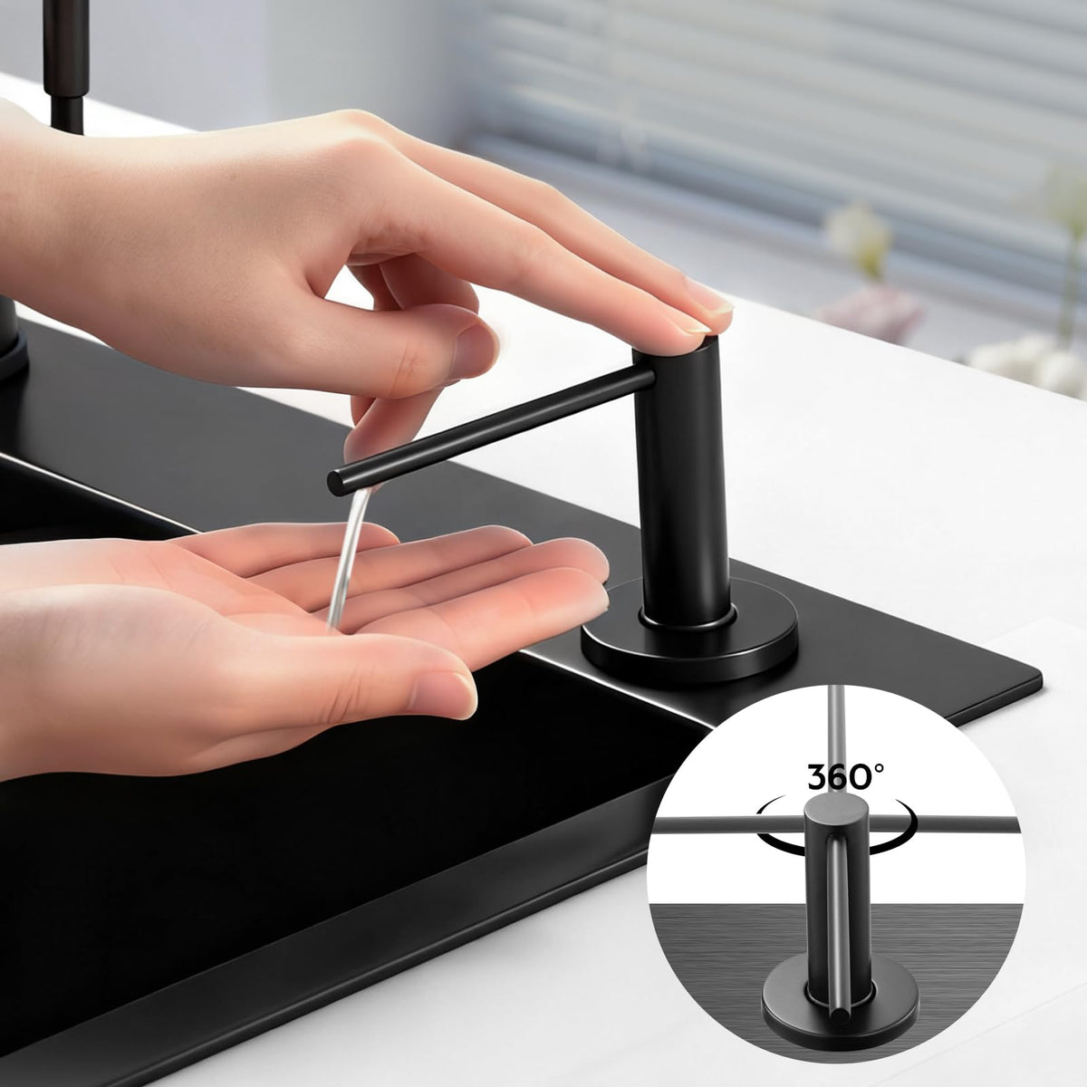 Soap Dispenser for Kitchen Sink