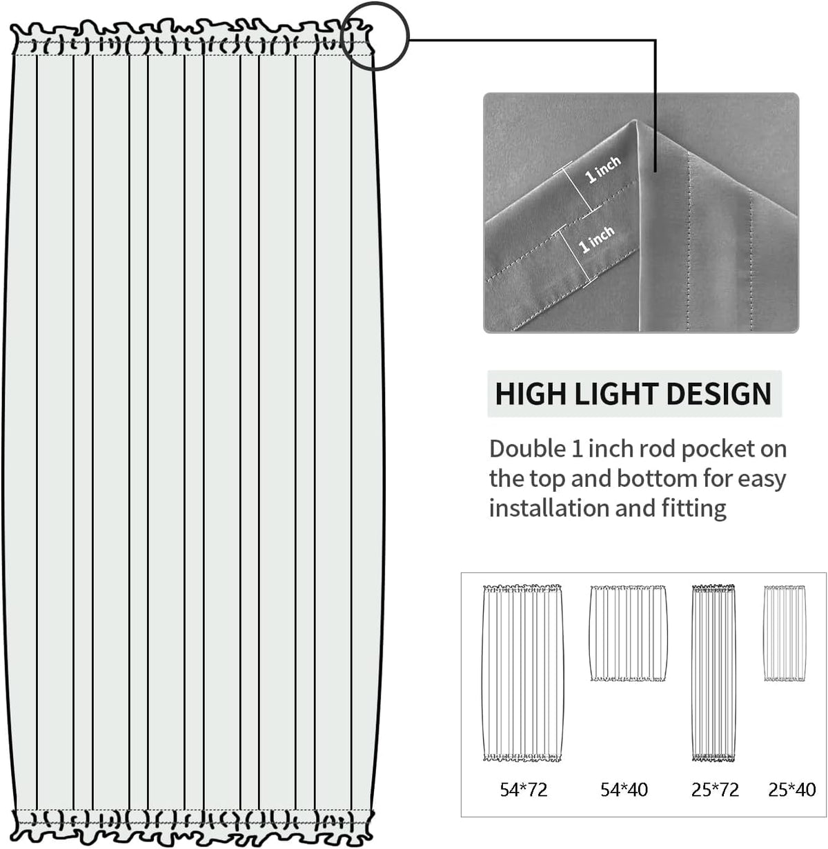 French Door Curtains