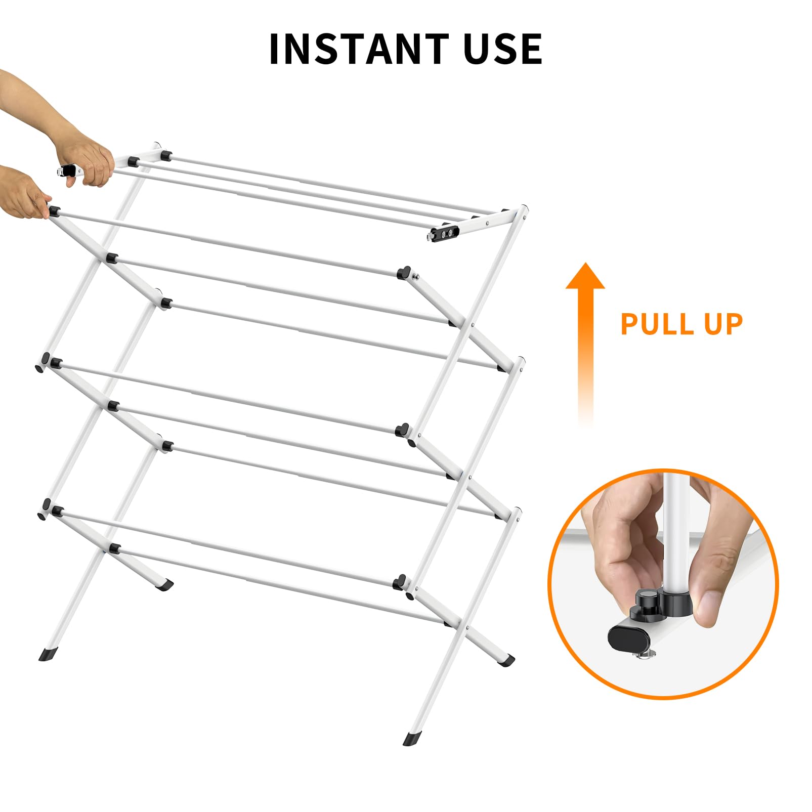 3 Tier Clothes Drying Rack