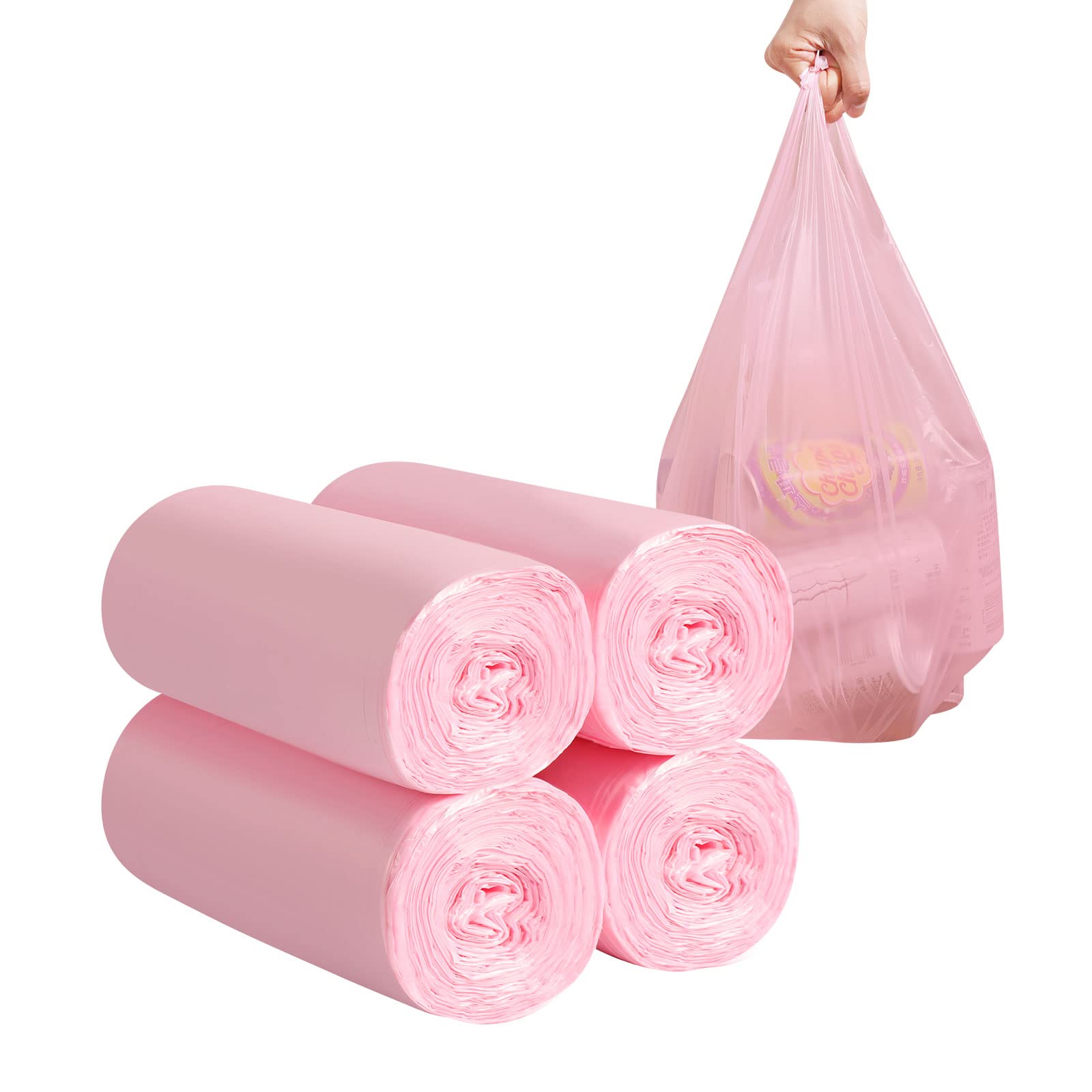 2 4 Gallon Portable Trash Bags (120 Count)