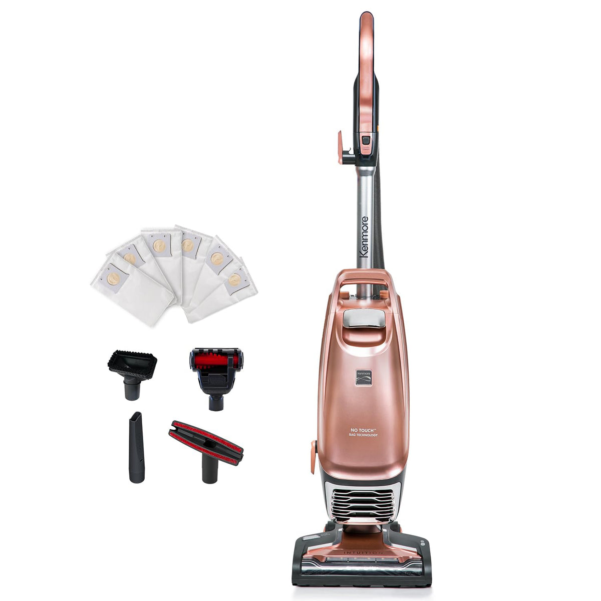 Intuition Bagged Upright Vacuum with Hair Eliminator Brushroll