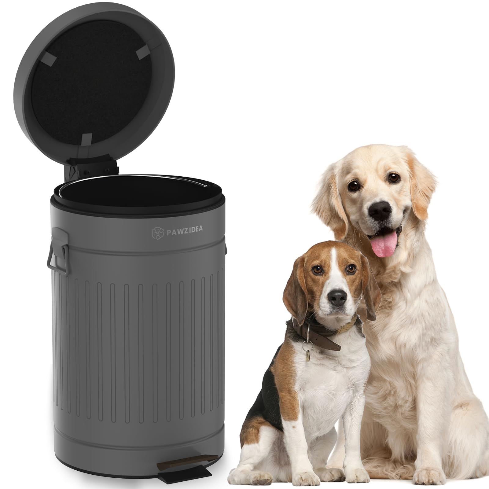 Dog Poop Trash Can Outside Odor Control