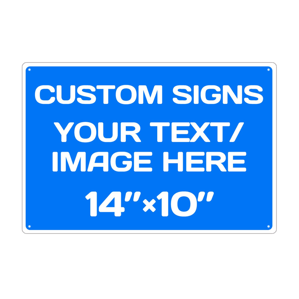 Personalized signs
