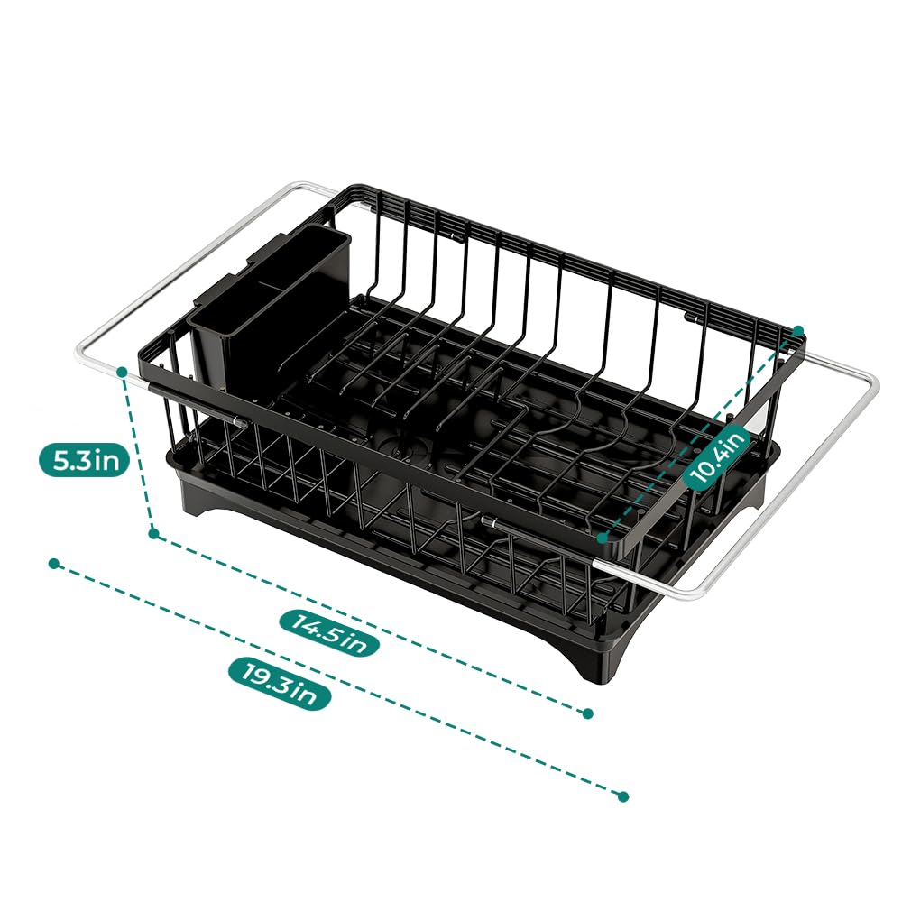 Small Dish Drying Rack in Sink