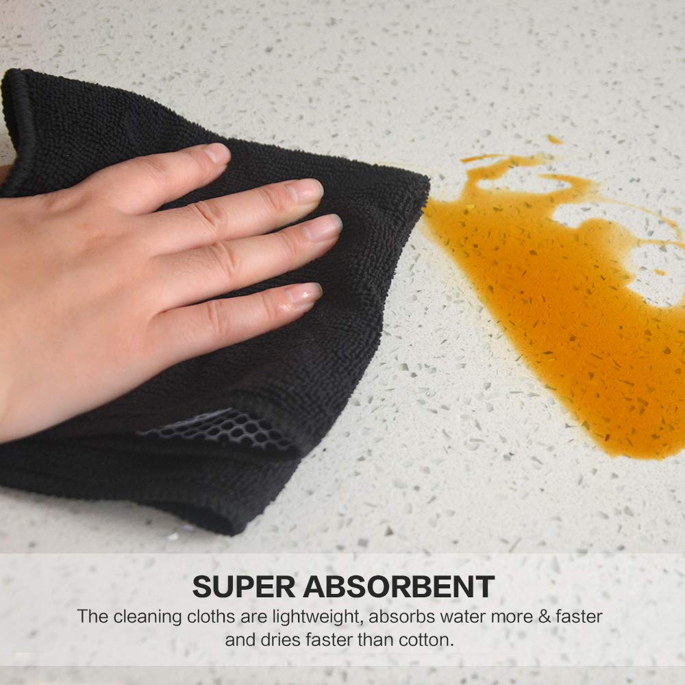 Dish Cloth for Washing Dishes Kitchen Washcloth Cleaning Cloth (10 Count)