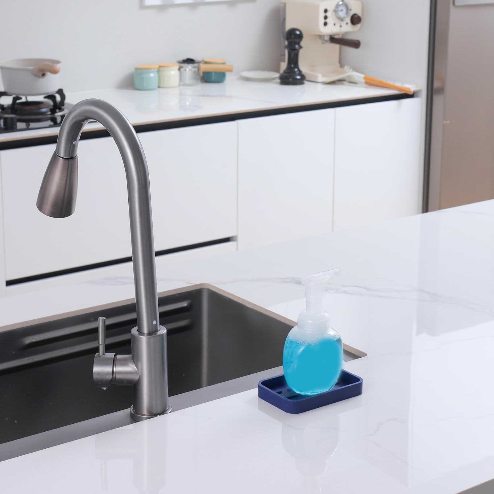 Silicone Kitchen Sink Organizer Tray for Multiple Usage