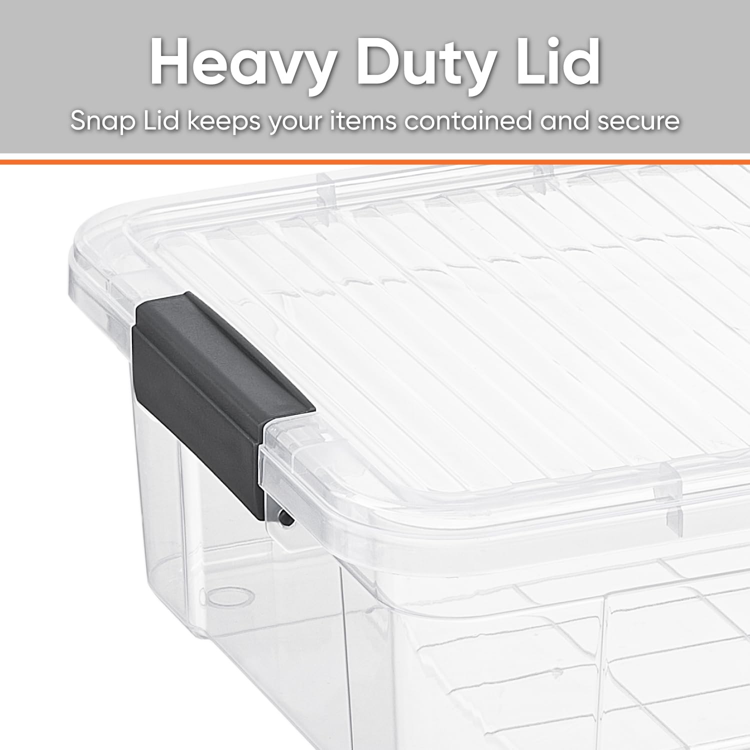 Storage Bins with Lids