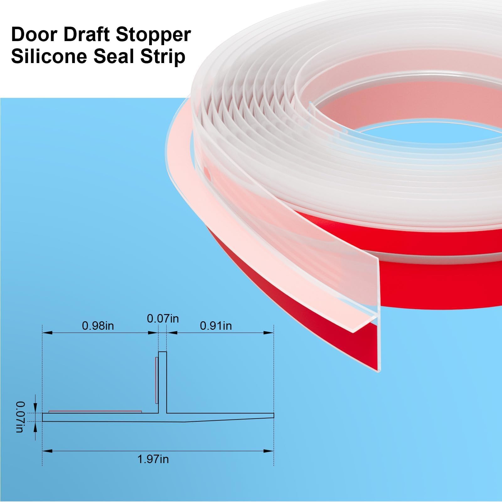 T Shaped Weather Stripping Seal