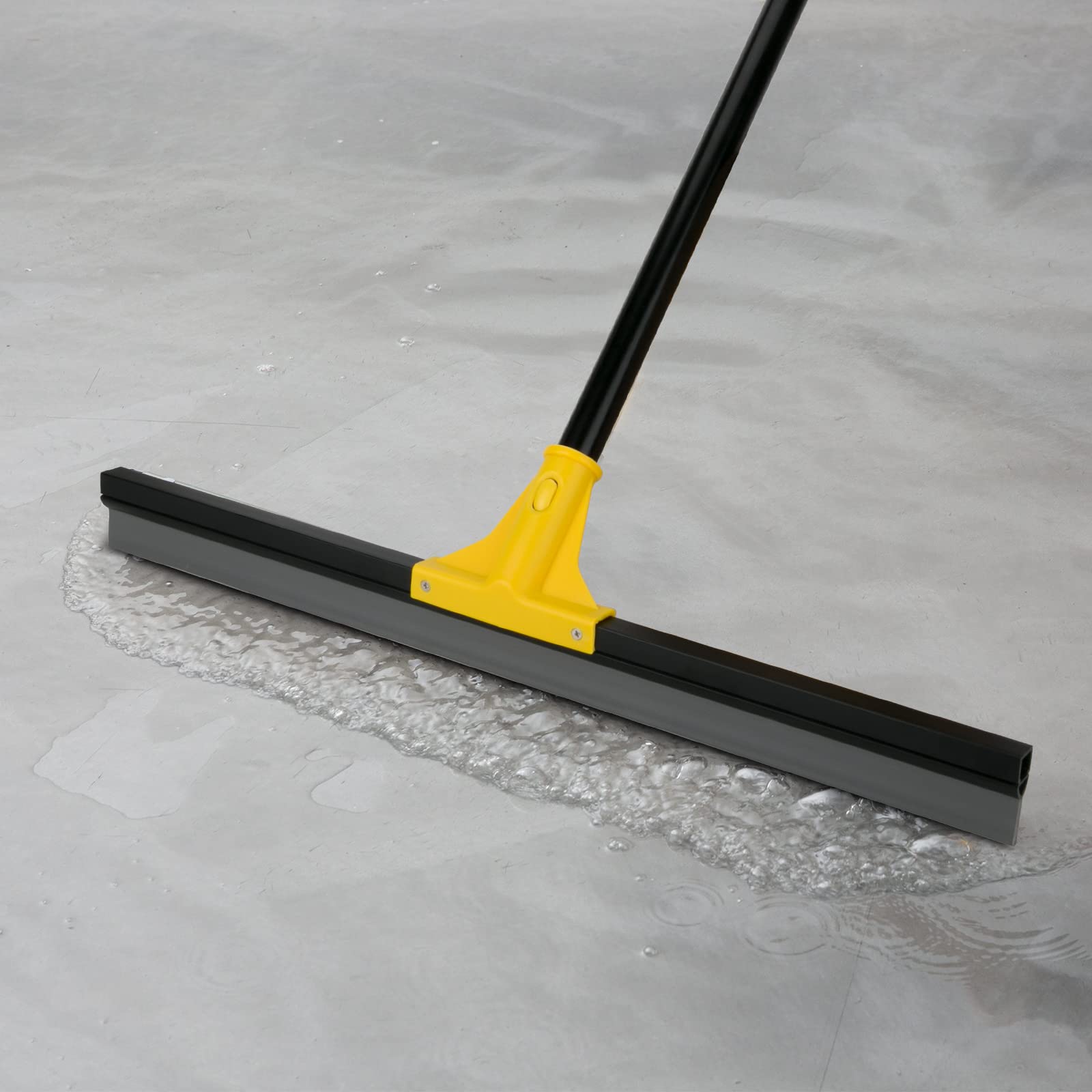 Floor Squeegee for Concrete and Tile Cleaning
