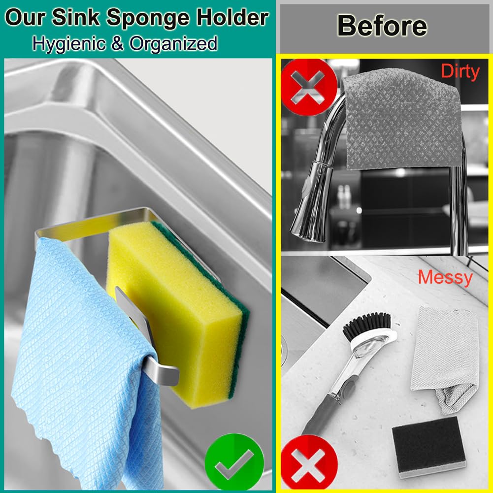 Sponge Holder for Kitchen Sink