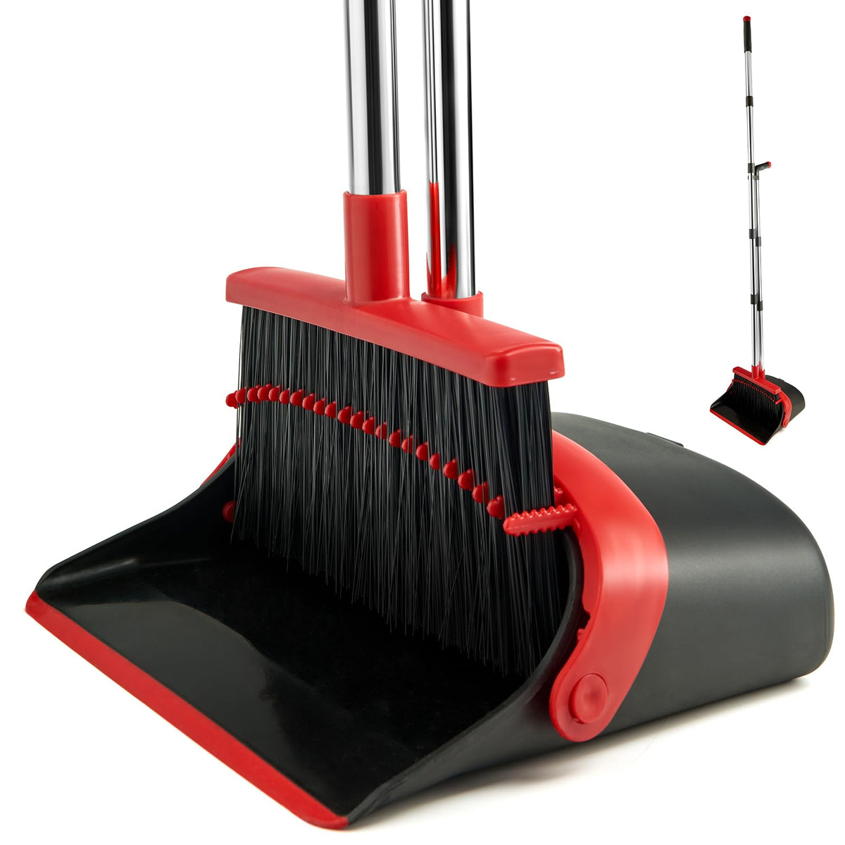 Broom and Dustpan Combo Set