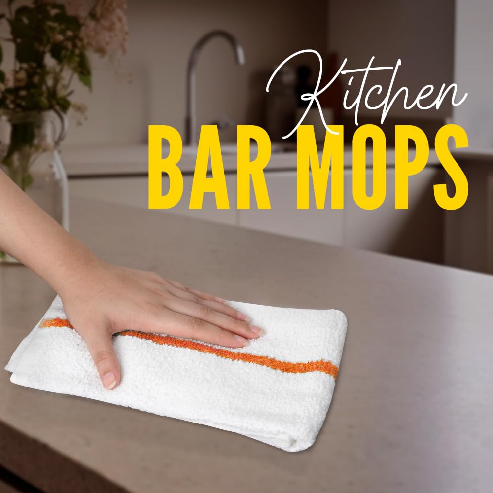 Terry Bar Mop Towels (12 Count)