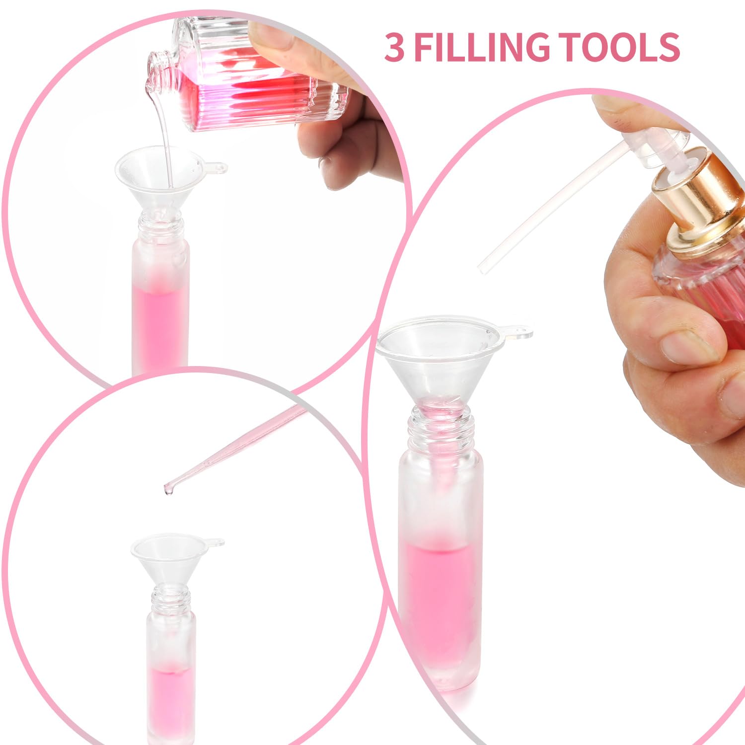 12 Pack Essential Oil Roller Bottles (12 Count)