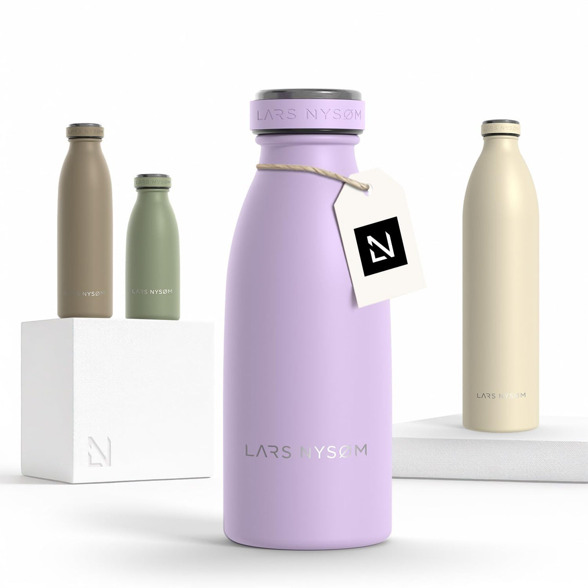 Stainless Steel Insulated Water Bottle 12oz 17oz 25oz 34oz 51oz