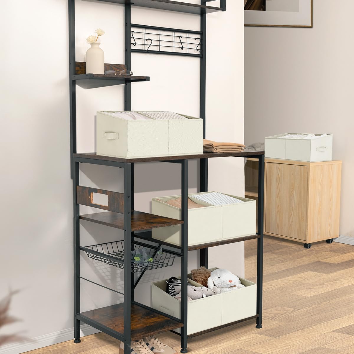Closet Storage Bins (6 Count)