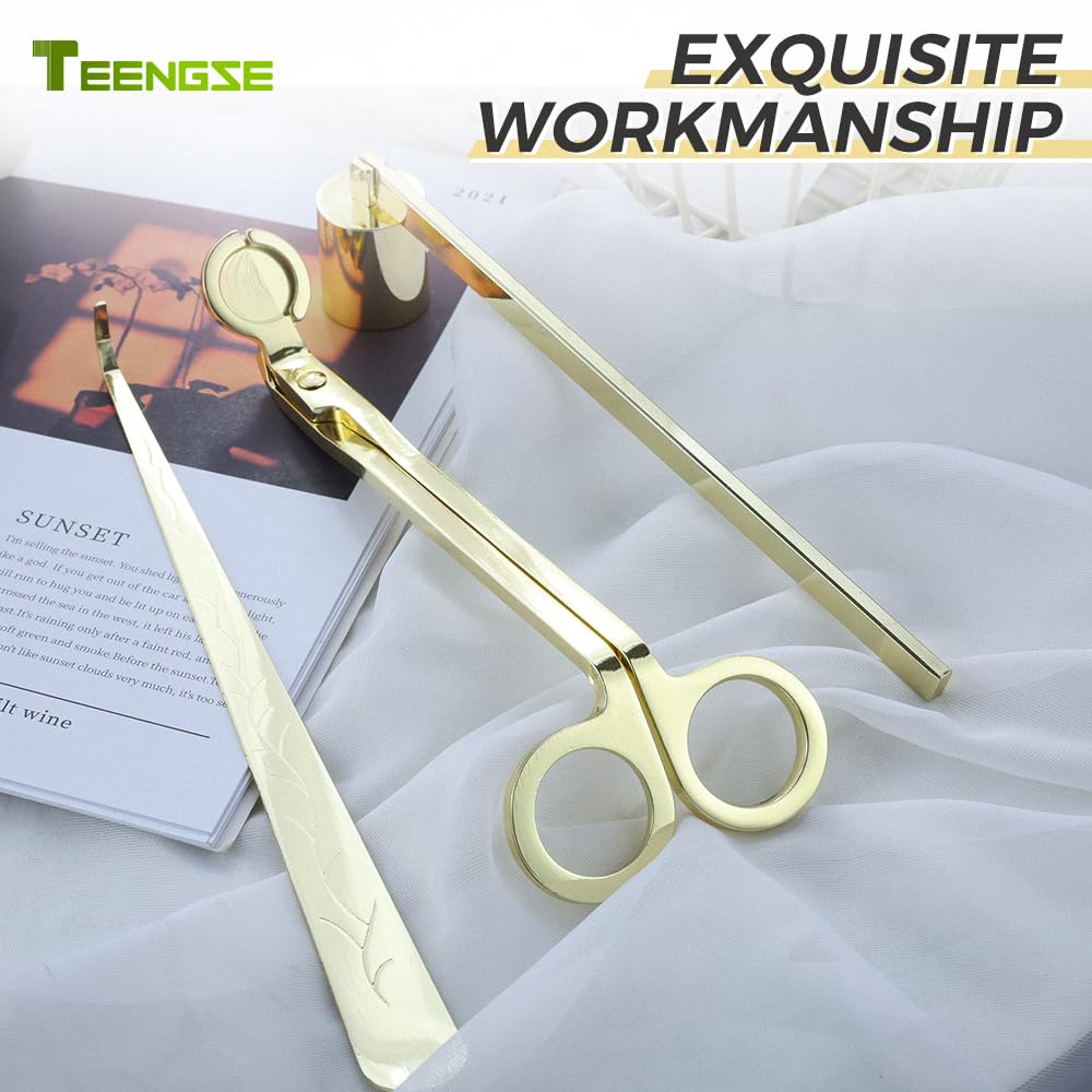3 in 1 Gold Candle Tool Kit
