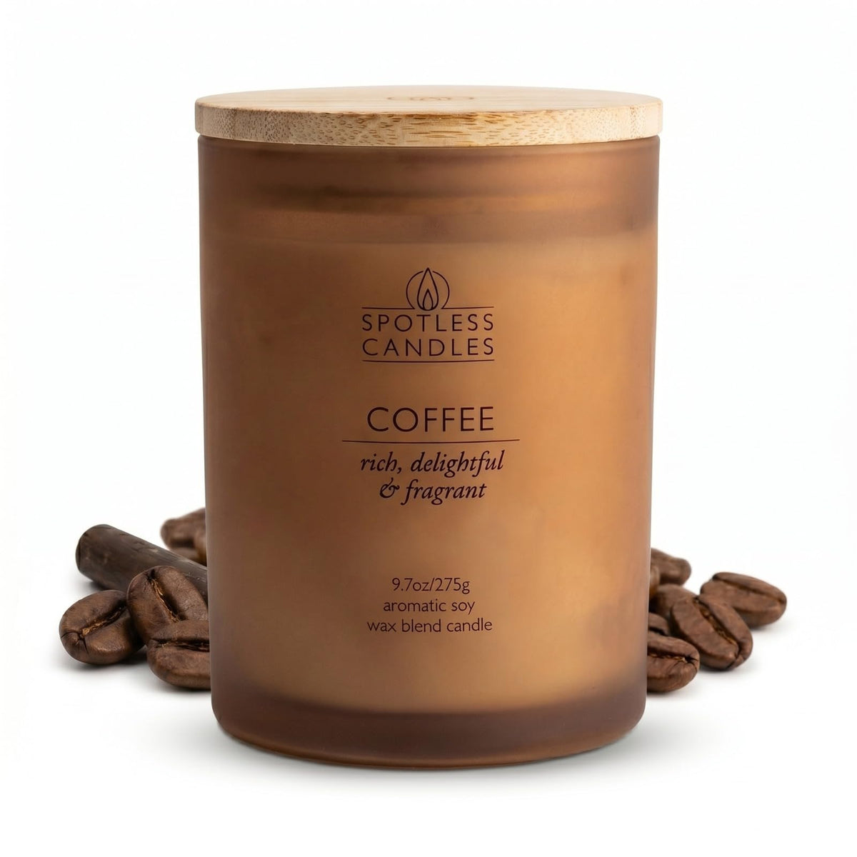 Coffee Candle; 9.7oz (9.7 Ounce)