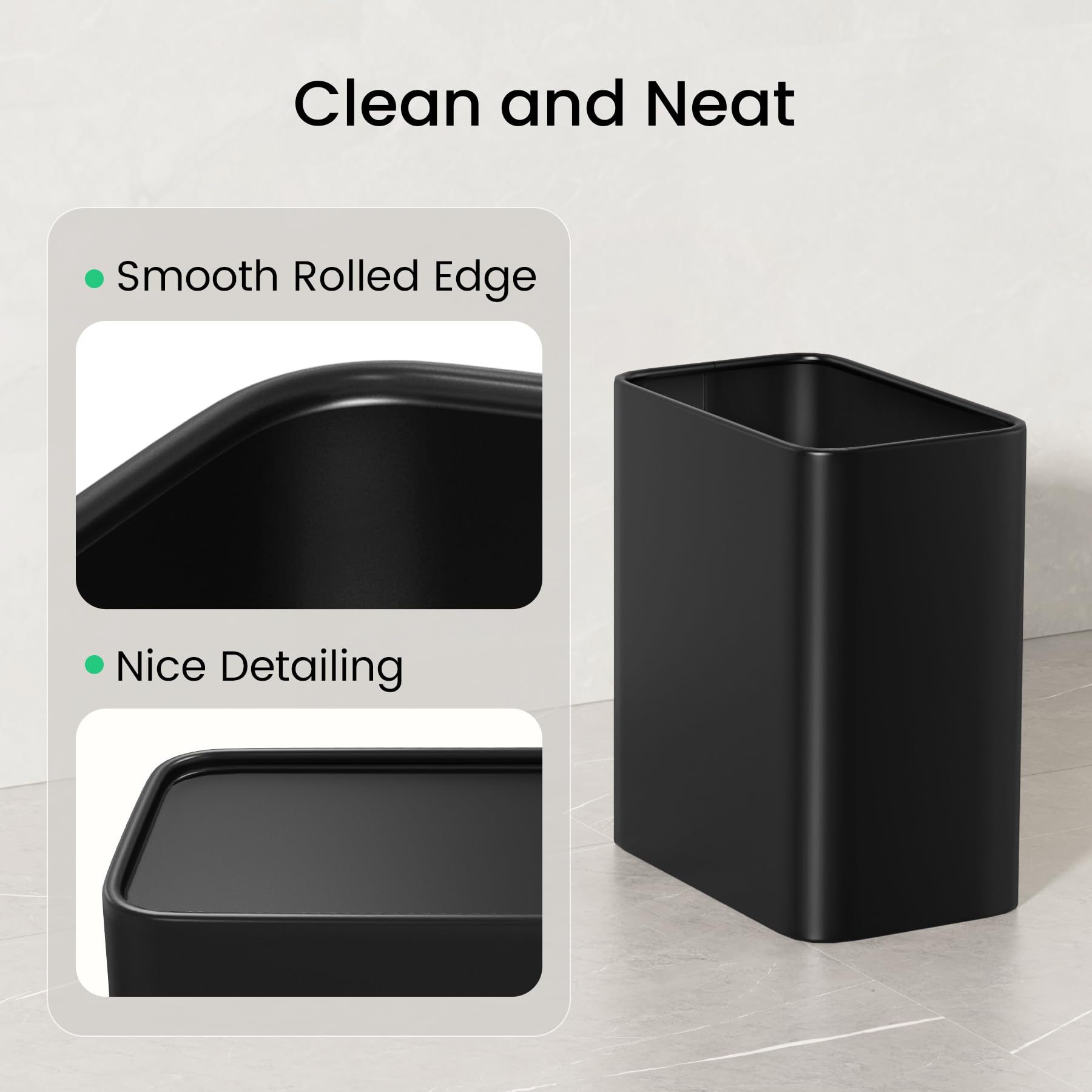 Small Bathroom Trash Can