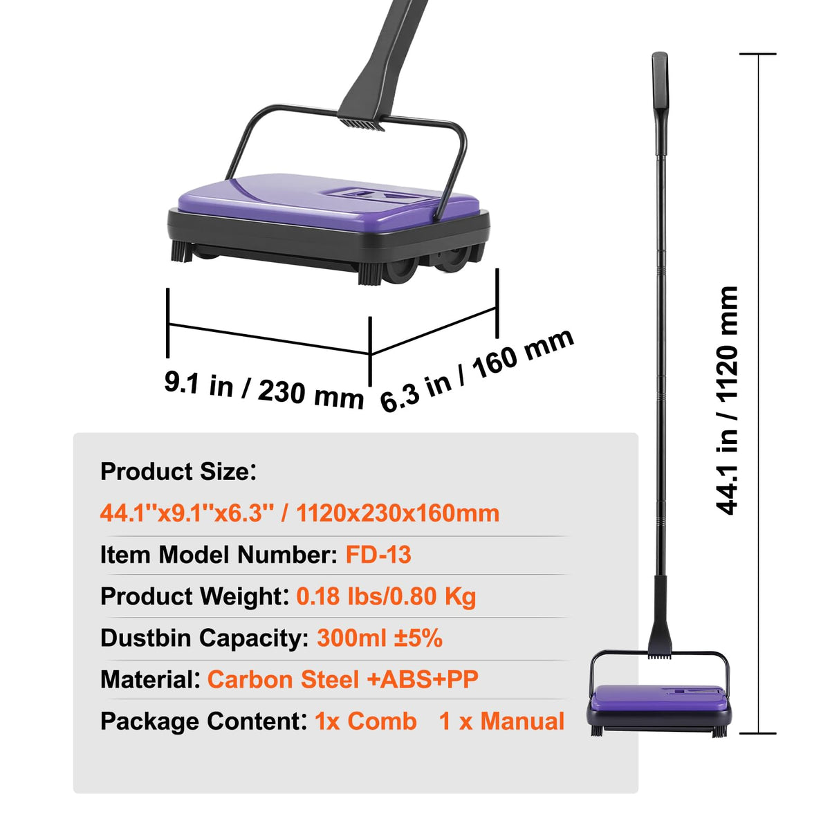 Carpet Sweeper Manual