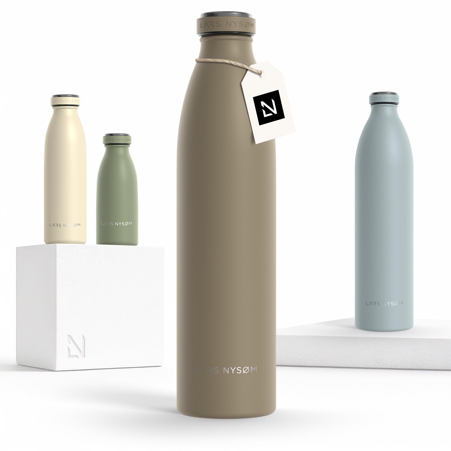 Stainless Steel Insulated Water Bottle 12oz 17oz 25oz 34oz 51oz