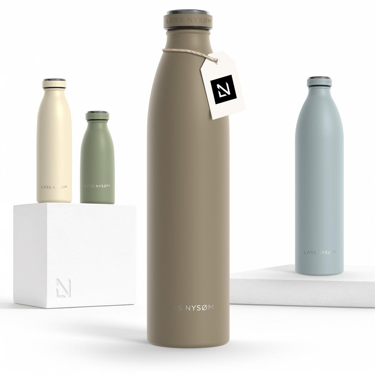 Stainless Steel Insulated Water Bottle 12oz 17oz 25oz 34oz 51oz