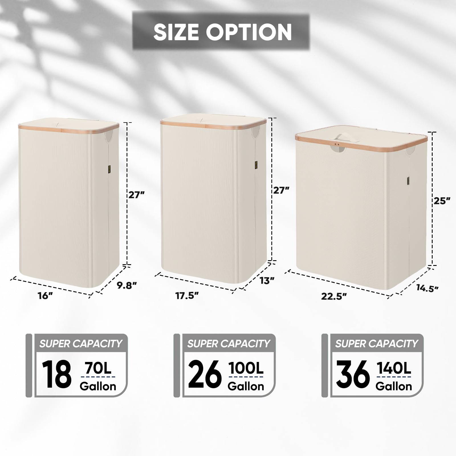 Laundry Hamper with Lid
