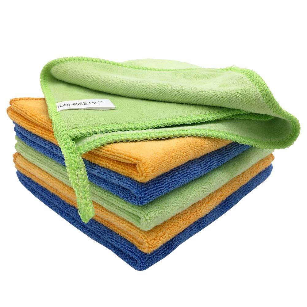 400 GSM Microfiber Cleaning Cloths (8 Count)
