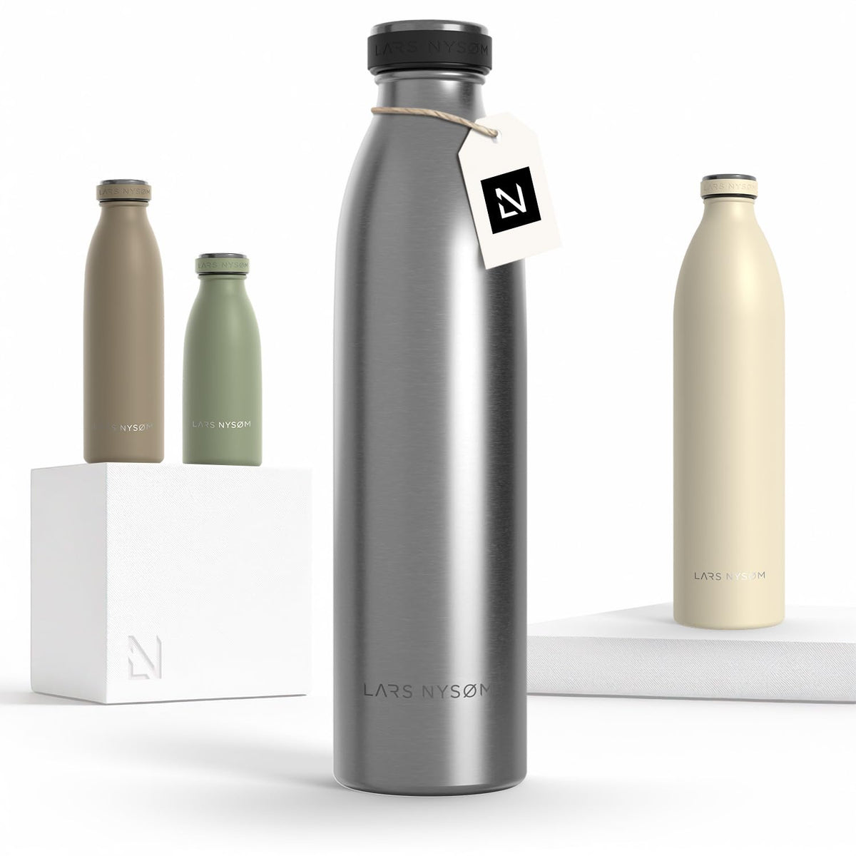 Stainless Steel Insulated Water Bottle 12oz 17oz 25oz 34oz 51oz
