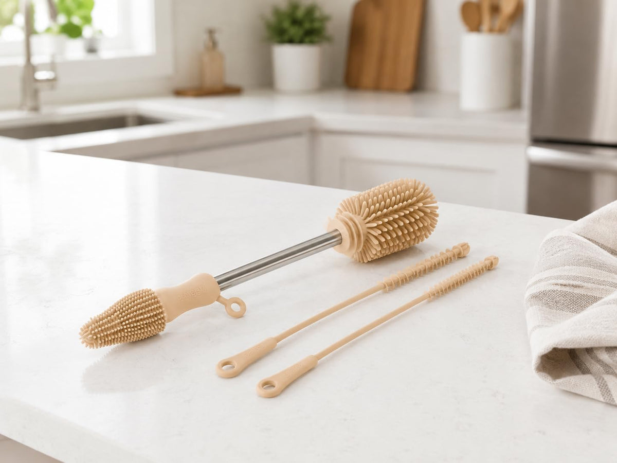 Food Grade Silicone Cleaning Brush Kit 3