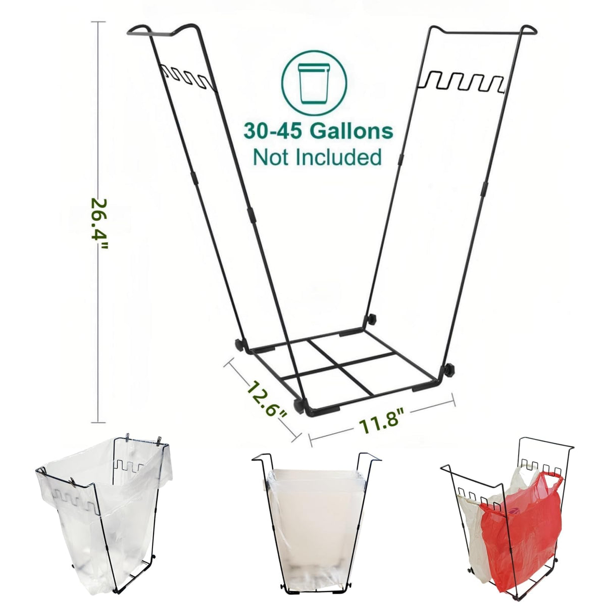 Garden Trash Bag Holder