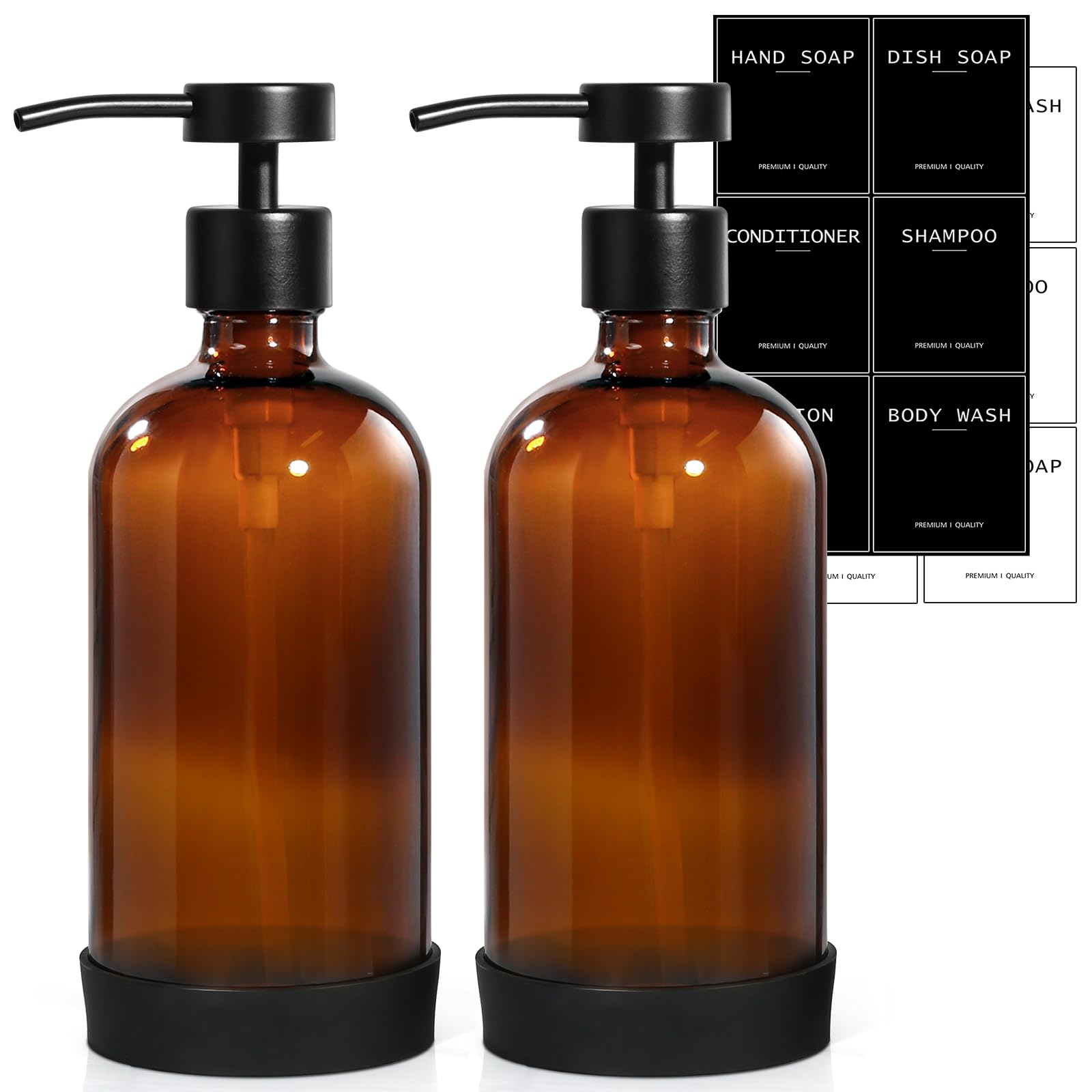 Hand Soap Dispenser 2 Pack (2 Count)