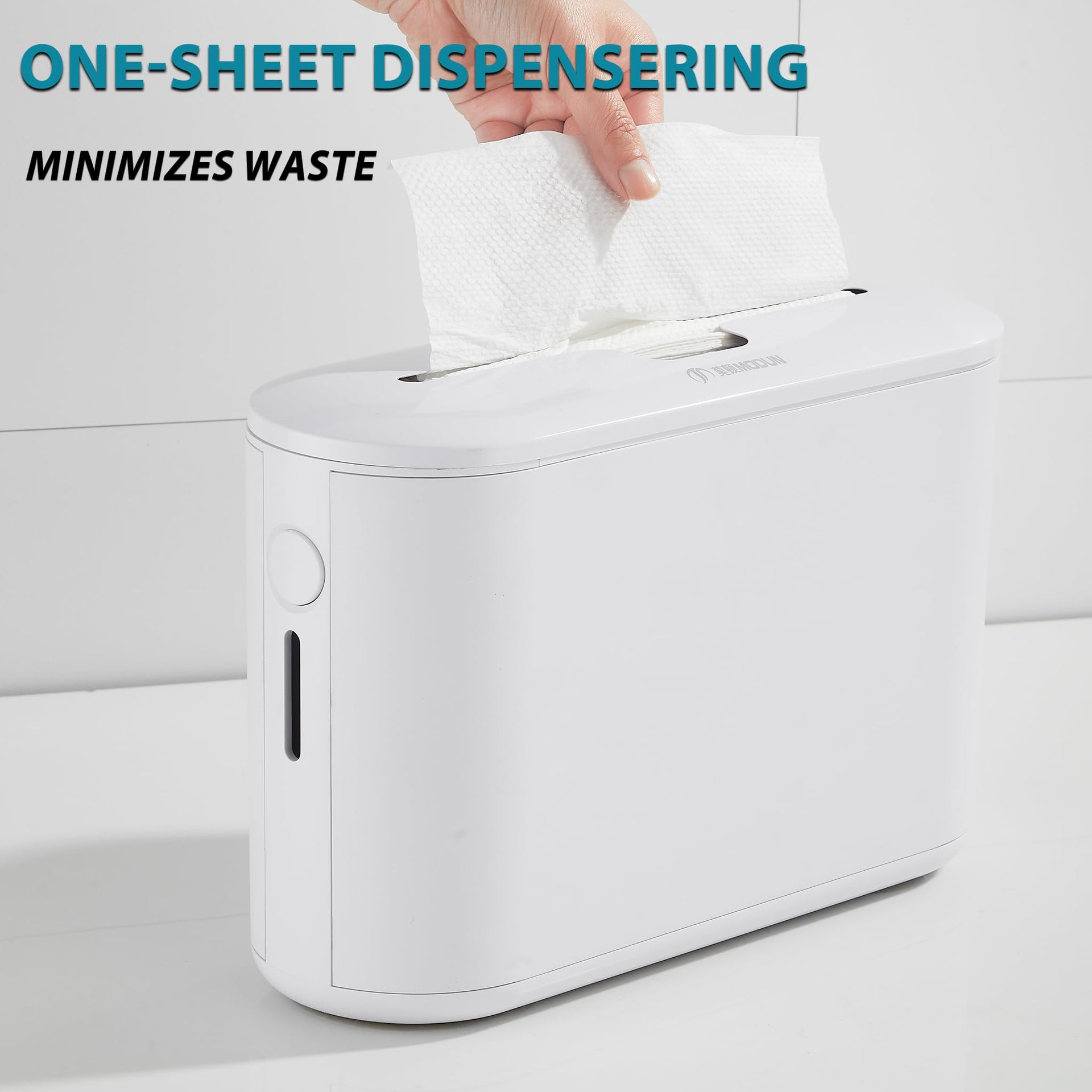 Multifold Paper Towel Dispenser Countertop Compact for Kitchen Lavender