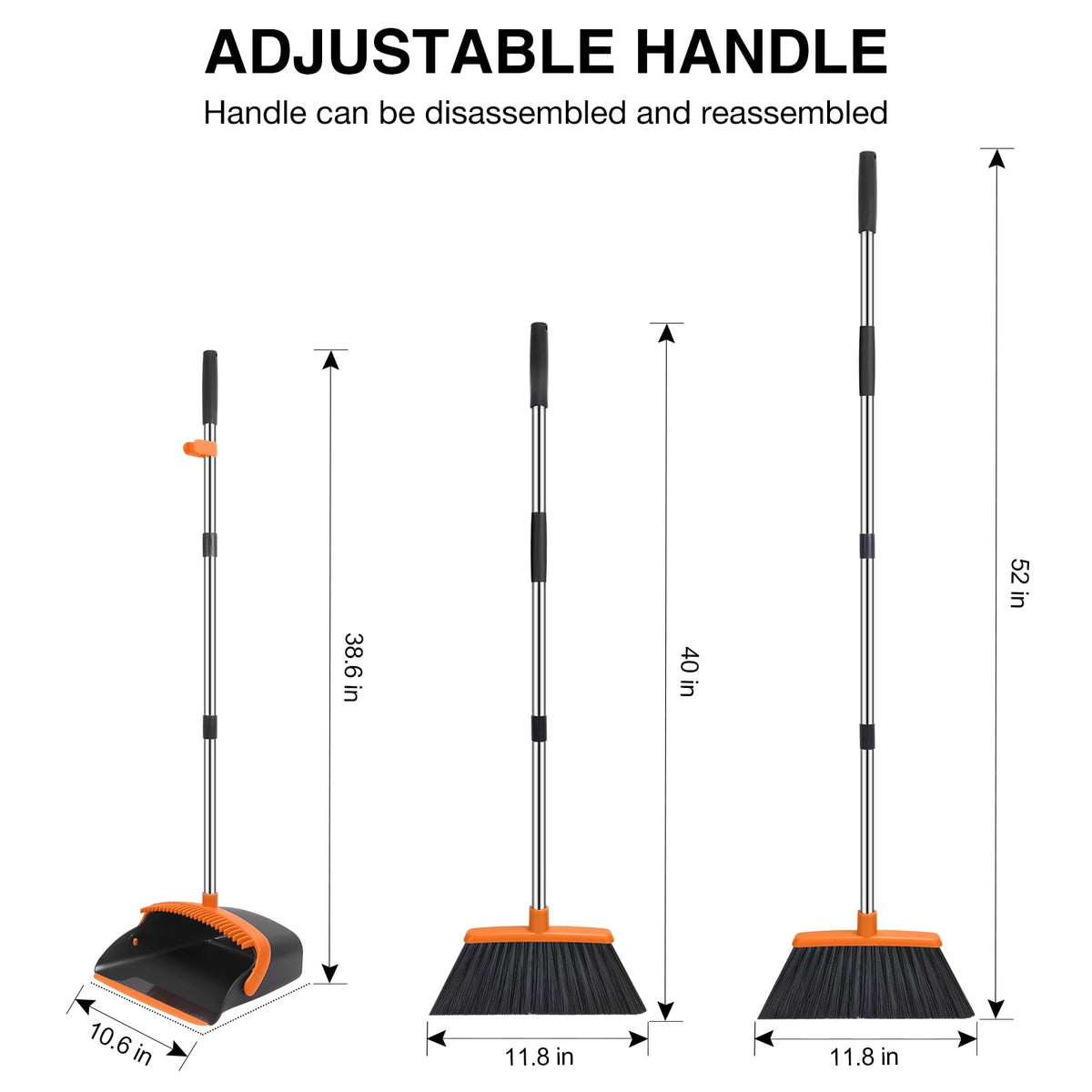 Broom and Dustpan Set (2 Count)