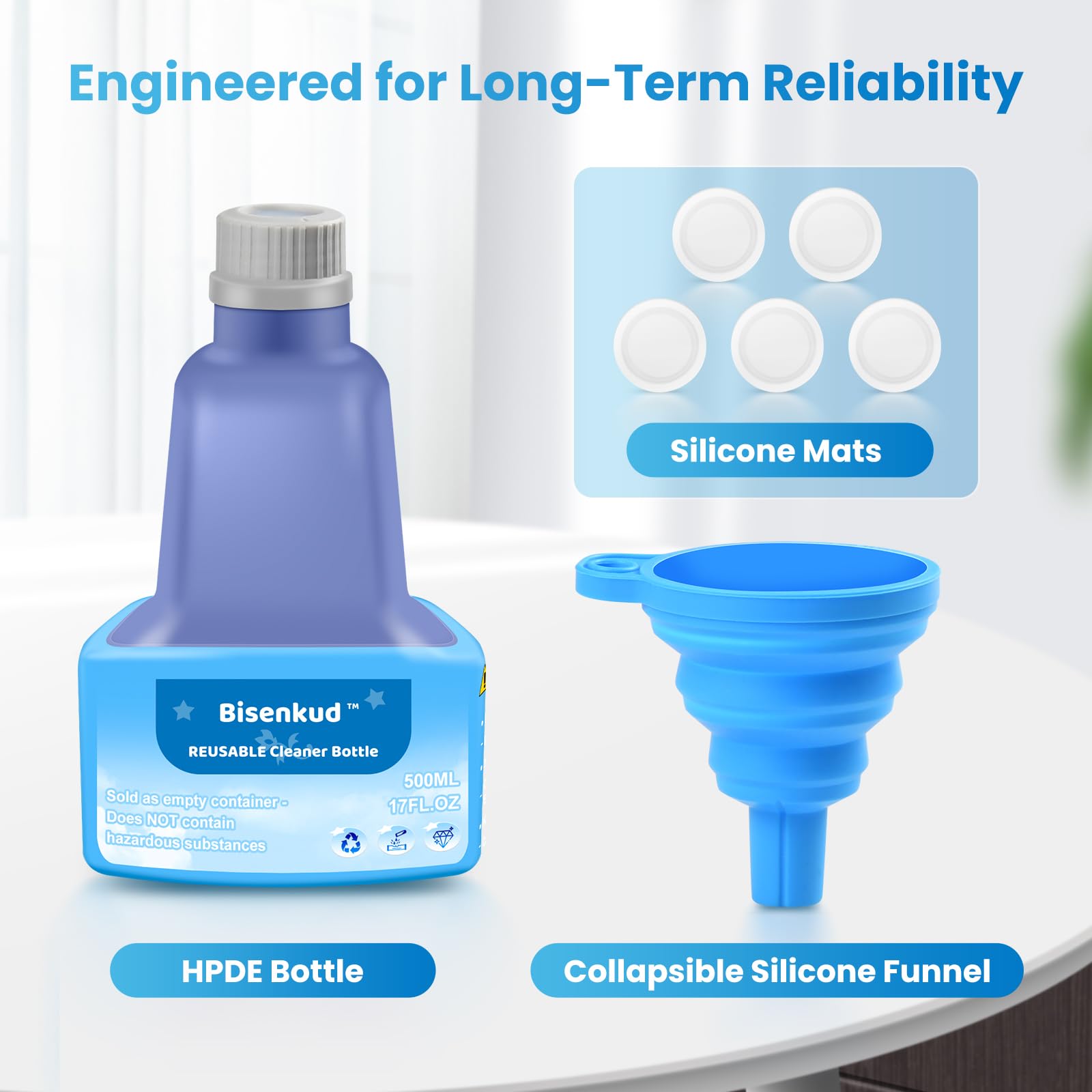Refillable Bottle for Swiffer® Wet Jet™ Mop