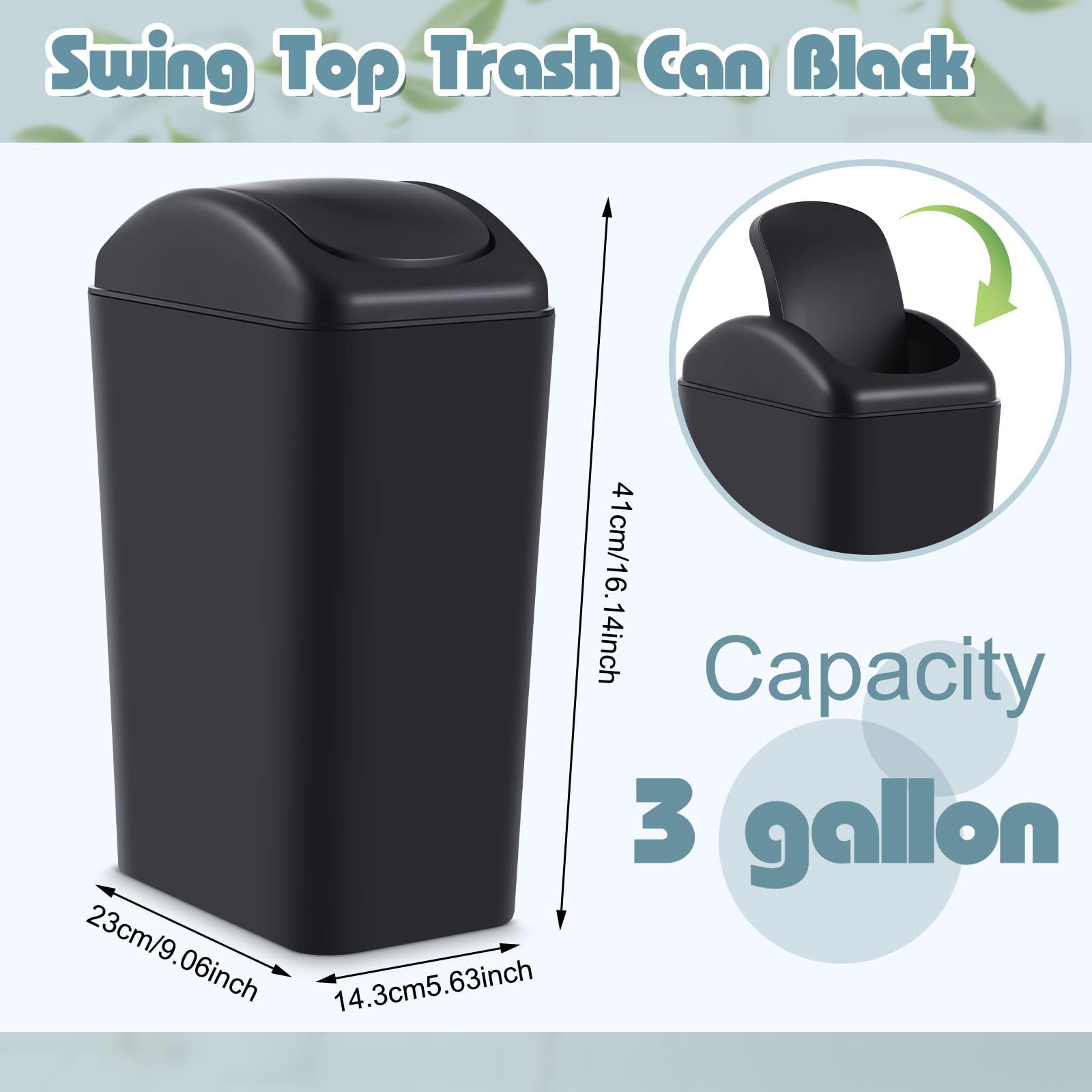 6 Pcs 3 Gallon (6 Count)