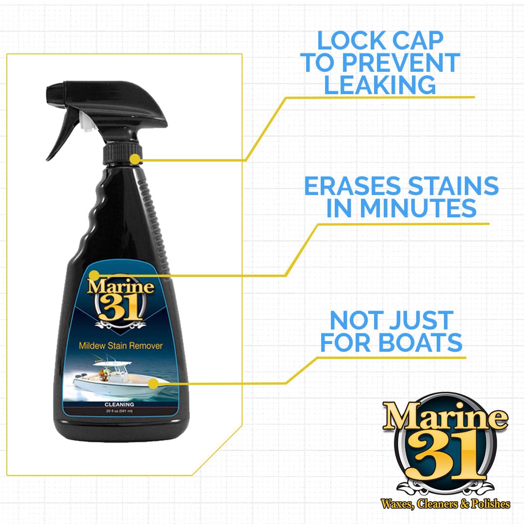 Mildew Stain Remover & Cleaner (40 Fl Oz) - ModHome Supplies