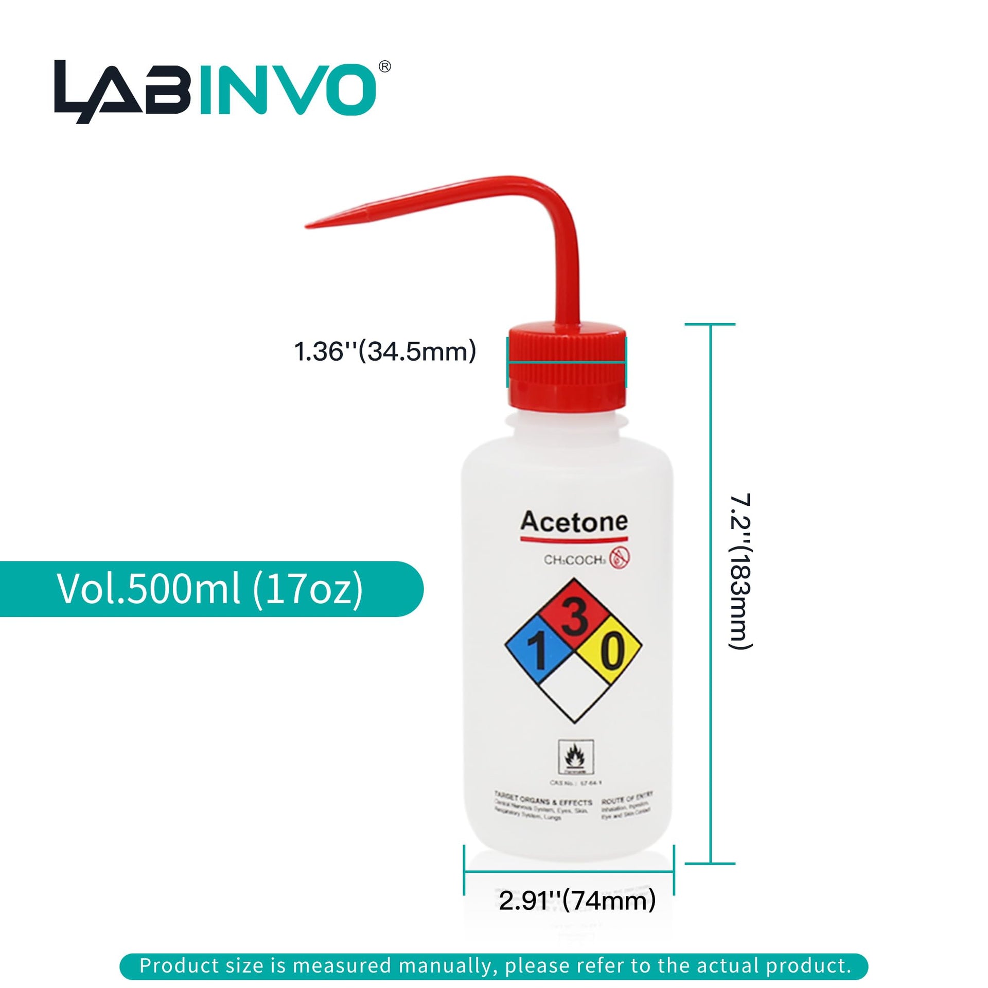 Acetone Wash Bottle