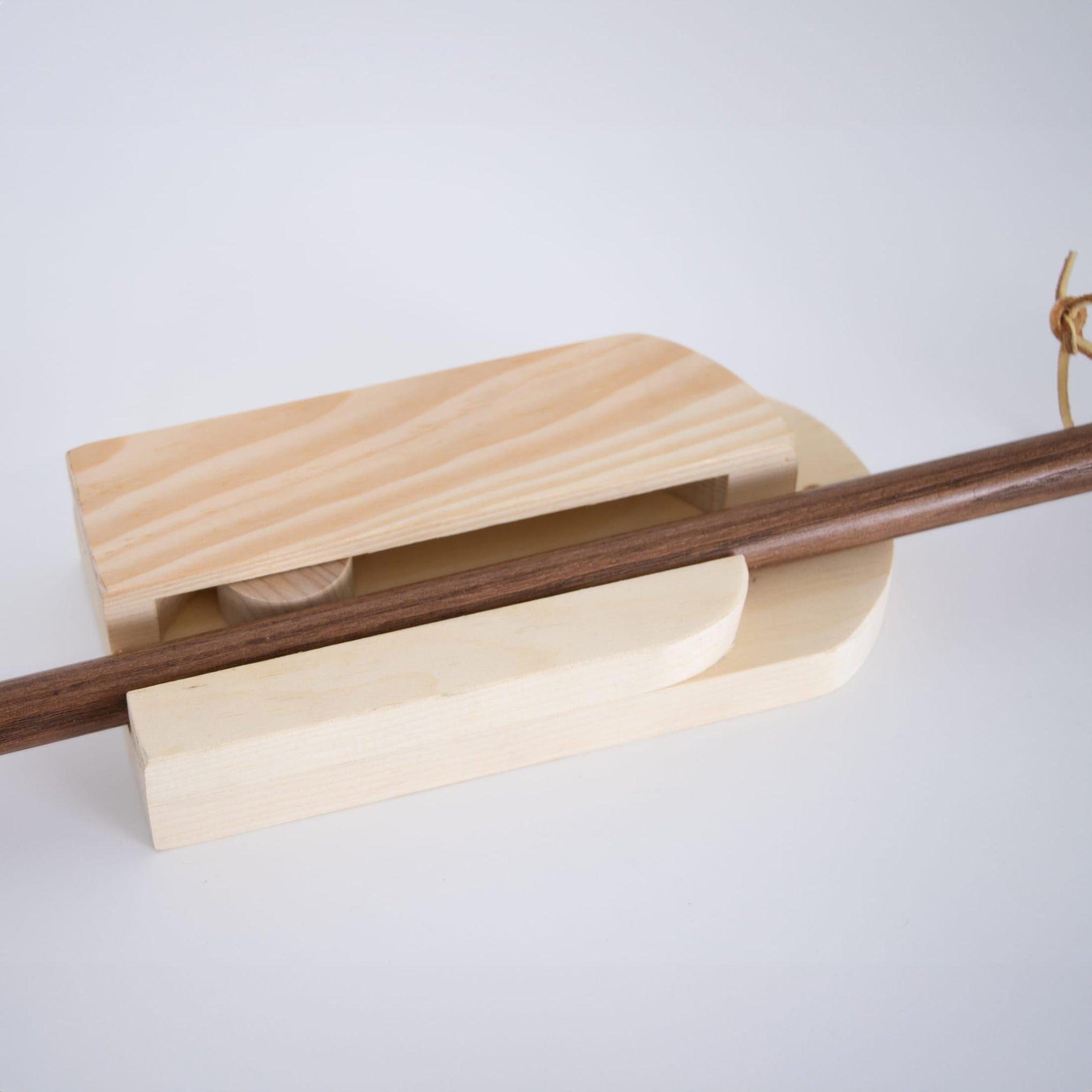 Amish Handcrafted Broom Holder