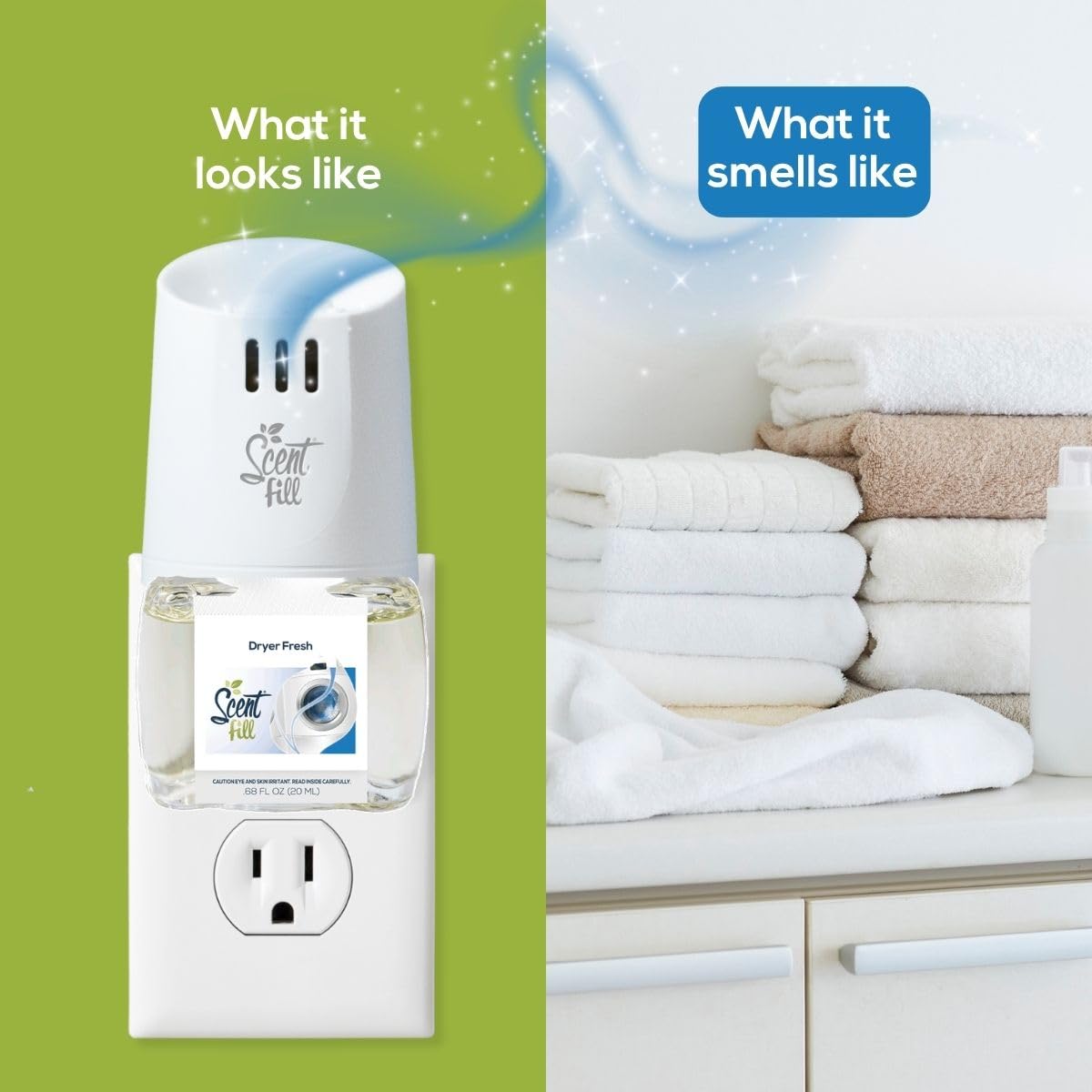 Dryer Fresh Plug in Air Freshener (2.72 Fl Oz)