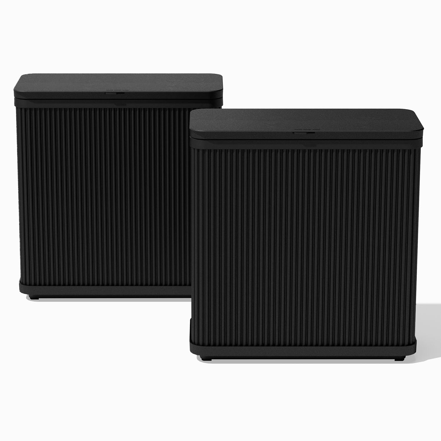 Tambour Waste Bin (2 Count)