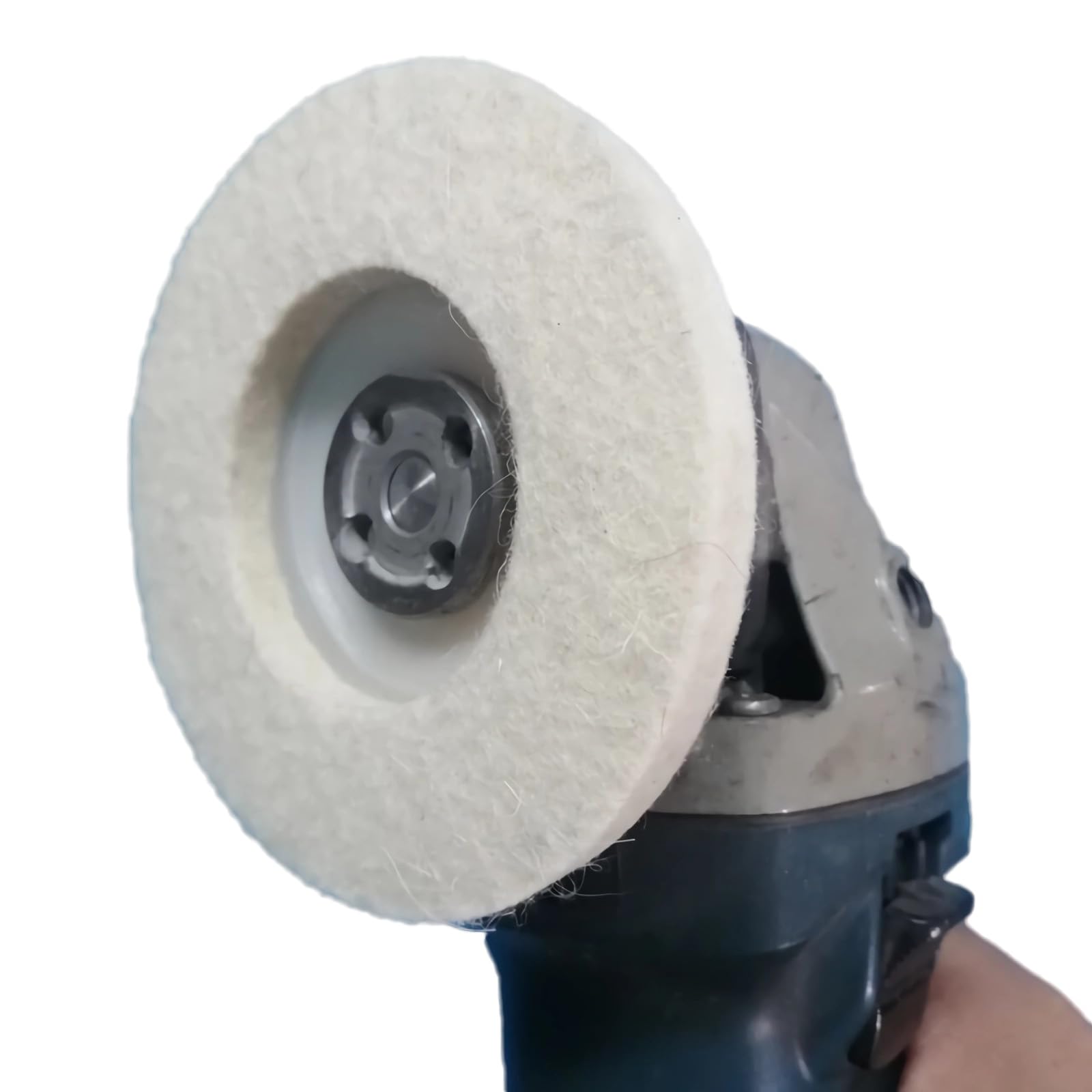 10 Pcs 4 Inch Wool Felt Polishing Wheel Disc (10 Count)