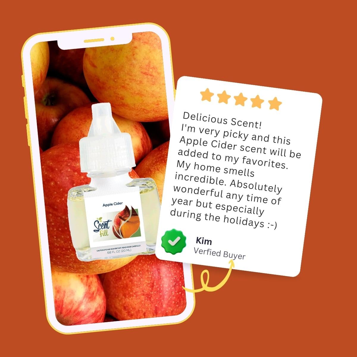 Apple Cider Plug in Air Freshener