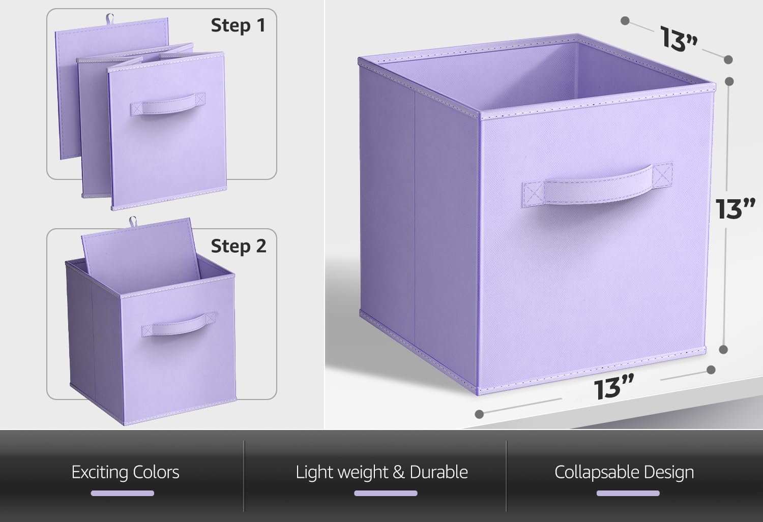 Fabric Storage Cubes