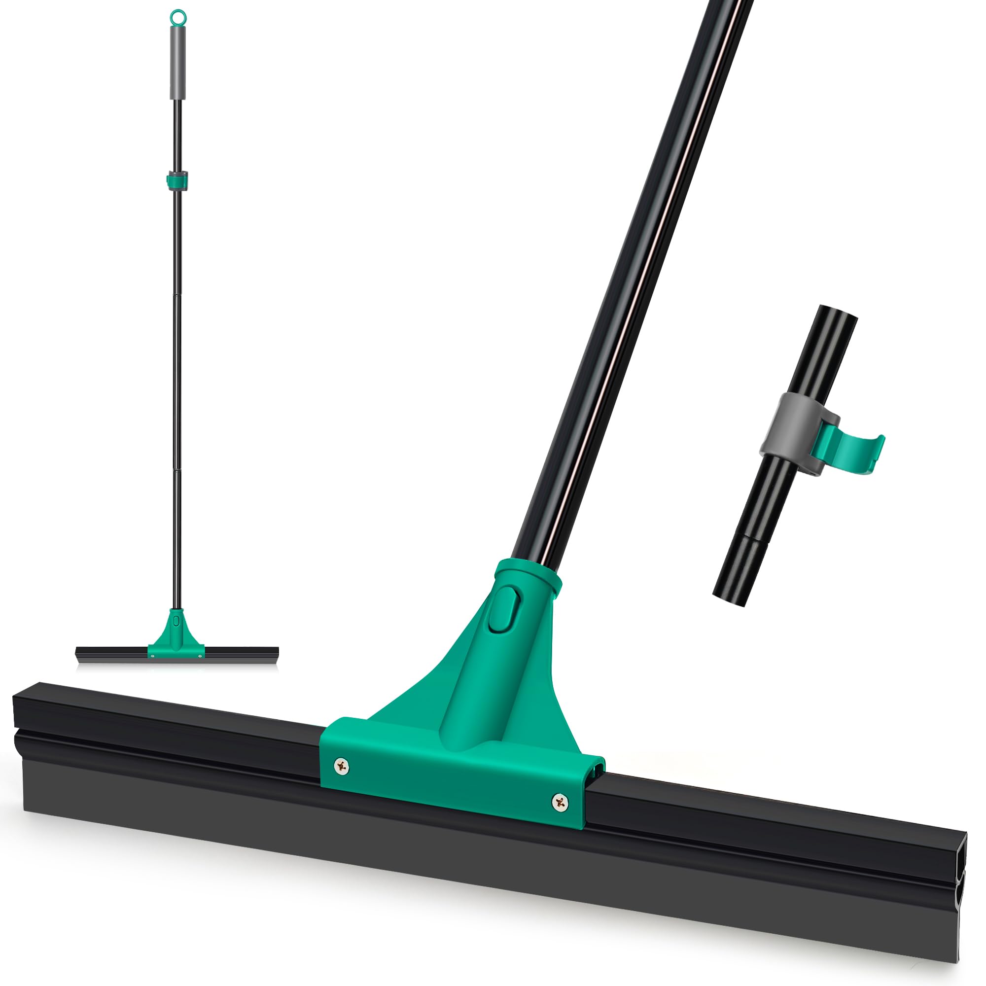 Floor Squeegee Heavy Duty with 58.3 inches Long Handle